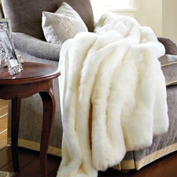 DaDa Bedding Luxury Roses Faux Fur with Sherpa Throw ...