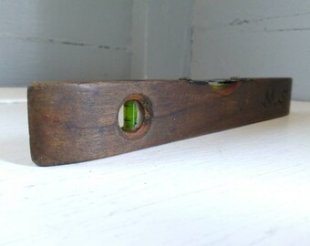 Antique, Wood, Torpedo, Level, Tool, RhymeswithDaughter