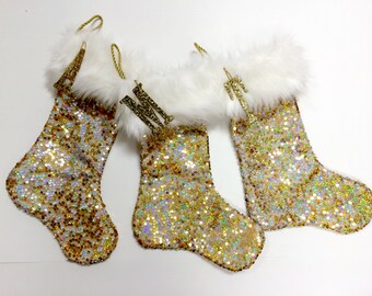 gold christmas stocking personalized christmas stocking personalized white and gold christmas stocking sparkle stocking - Gold Christmas Stocking gold christmas stocking personalized christmas stocking personalized white and gold christmas stocking sparkle stocking - Gold Christmas Stocking