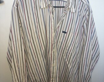 Striped button down shirt