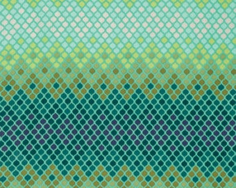 Eden by Tula Pink for Free Spirit - Mosaic - Moss - 1/2 Yard Cotton Quilt Fabric 516