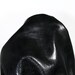 Motorcycle Leather 15-20 sq.ft. Black Clash semi firm glazed Italian crinkled 3.0 oz Cow hide skin NAT Leathers craft handbag