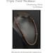 Beadwoven Necklace Tutorial - Triple Twist Necklace