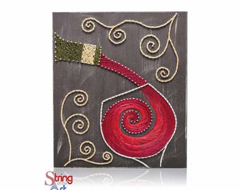 DIY String Art Kit Wine Crafts DIY String Art Kit Wine Crafts