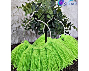 Tassel Phosphorescent Green