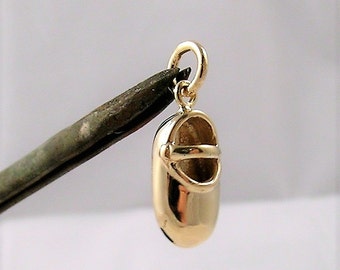 Mary Jane, Shoe Charm, 18k yellow gold