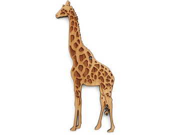 Giraffe Ornament - Timber Green Woods. Sustainable Harvest Wood. Made in the USA!