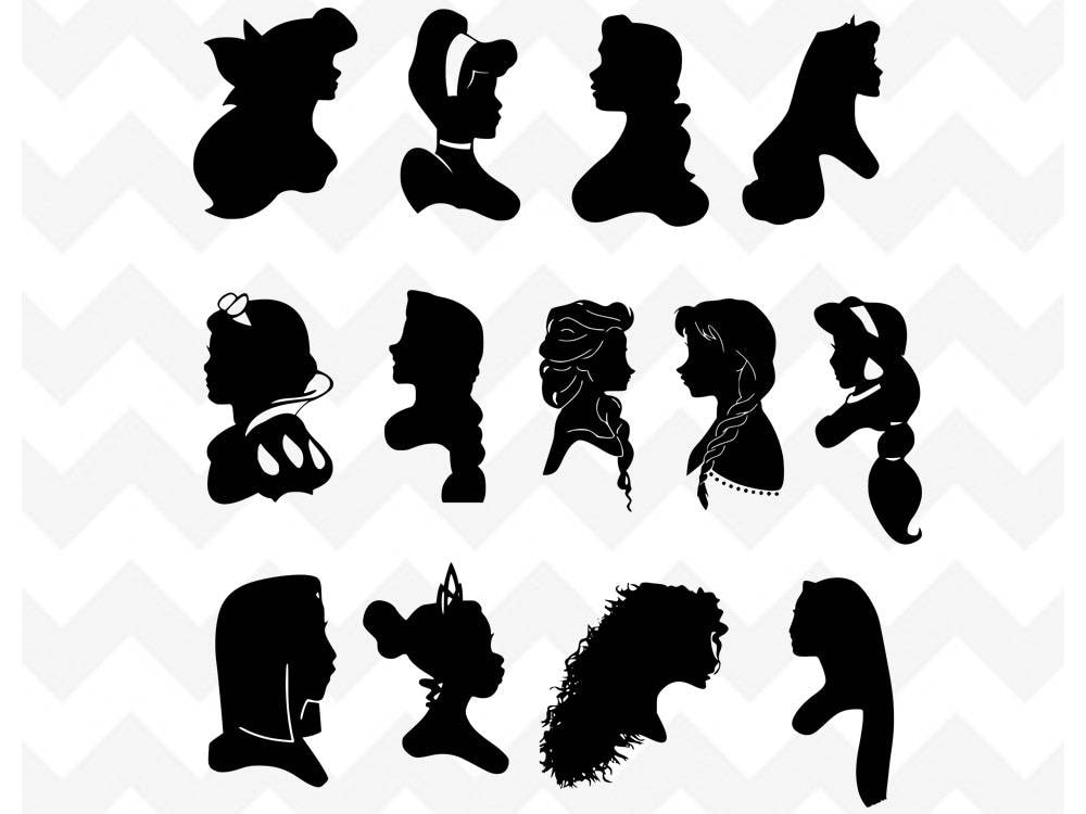 Free Free 108 Disney Princess Svg Black And White SVG PNG EPS DXF File