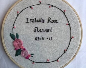 Bespoke embroidery hoops