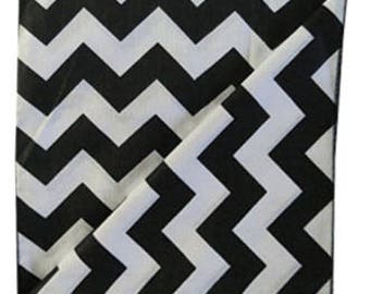 lovemyfabric Crazy About Chevron Poly Cotton Dinner Napkin 18"X18"