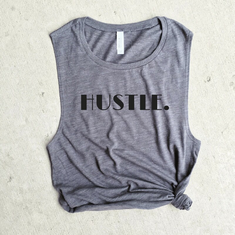 hustle and muscle shirt