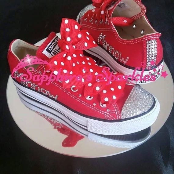 converse rouge a pois converse rouge a pois