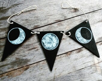 Moon Phase Bunting