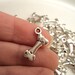 Bone/Dog Bone- Set of 10 charms - #B111