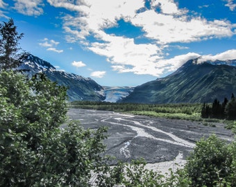 Exit Glacier, Alaska Photograph