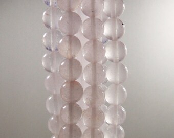 Rose Quartz Round Ball Beads 12mm