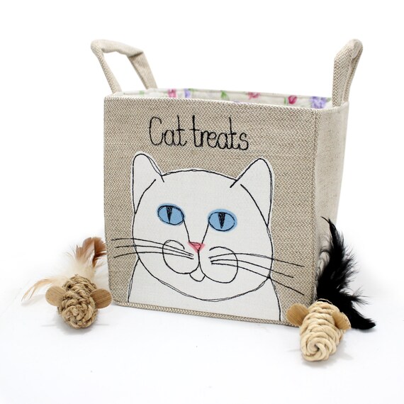 Cat toys basket cat treat basket cat toy storage cat toys