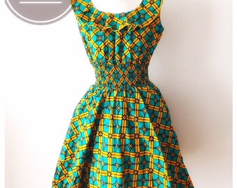 BRING US BACK WOVEN MIDI DRESS