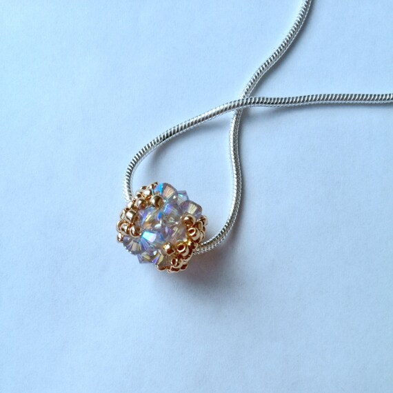 Items similar to Charm for pandora bracelet, charm with swarovski