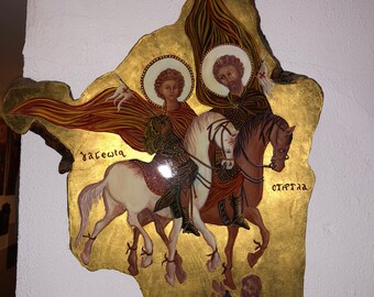 Saint George and Saint Theodore