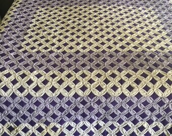 Cathedral Window Queen Quilt