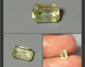 Beryl faceted- 6x4mm