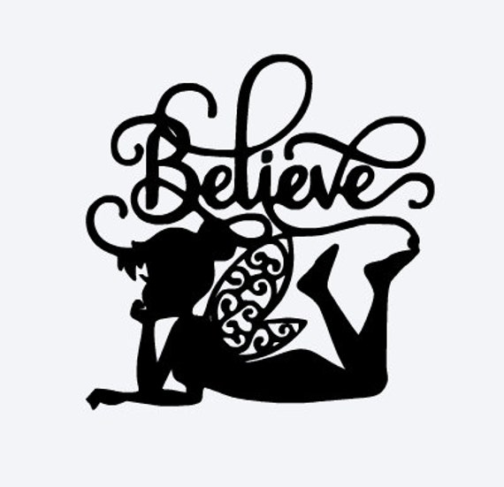 Download SVG disney tinkerbell tinkerbell silhouette believe peter