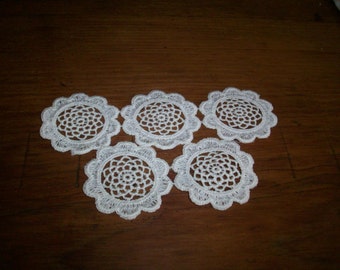1 cotton 1920s antique lace applique
