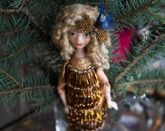 OOAK art doll Evia