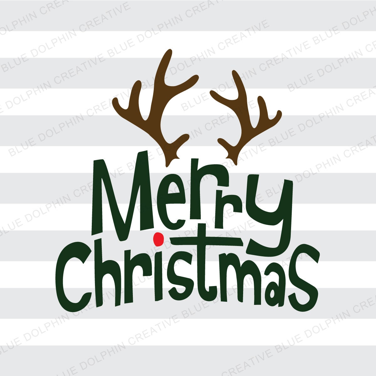 Download Merry Christmas antlers SVG DXF png pdf jpg ai Cut files for