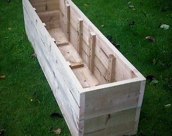 2 Cedar RAISED GARDEN BEDS 3x6 & 6x6 Raised Planters