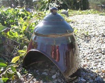 Toad House , Ceramic Toad House , Fairy Garden Hut , Toad Abode , Toad Home , Fairy House , Whimsical Garden Decoration !