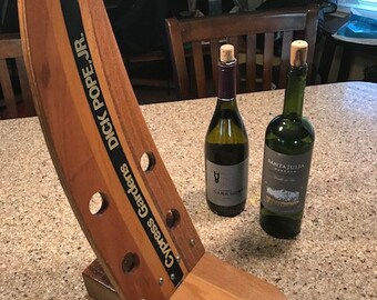 Recycled Vintage Water Ski 4 Hole WINE RACK