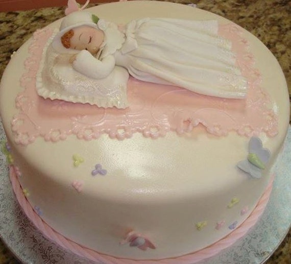 Baby Girl Baptism Cake Jerusalem House