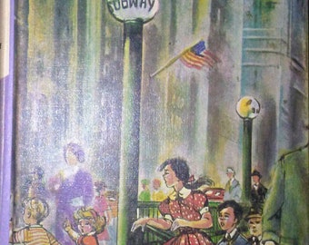 1960 Bobbsey Twins Search in the Great City Book