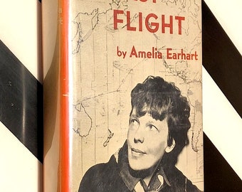 Last Flight by Amelia Earhart (1937) hardcover book