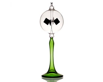 Solar Powered Windmill 20CM/Φ7CM-GREEN