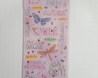 Marcella by K Glittered Sticker Set