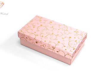 Metallic Paper Boxes Gift box DIY Box 10pcs