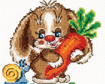 Cross Stitch Kit beginner / children / animal