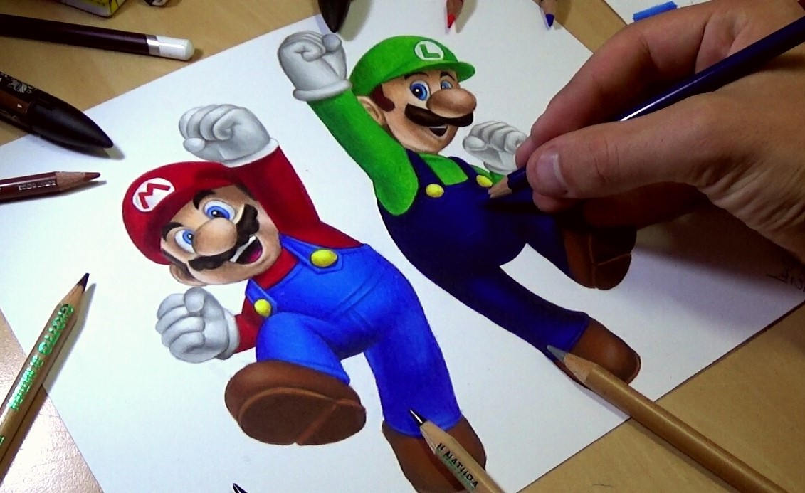Mario et Luigi dessin