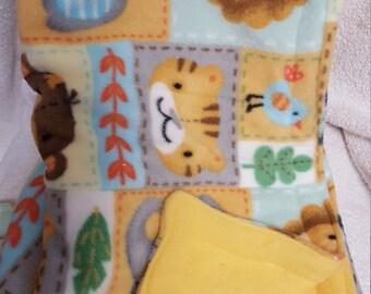 Large Guinea Pig Cage Pad, Pet CagePad, Reversible Cage Mat, Guinea Pig Cage, Fleece Pet Bedding, Fleece Cage Liner, Hamster Cage Pad