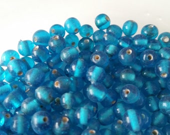 20g 4mm glass beads from India