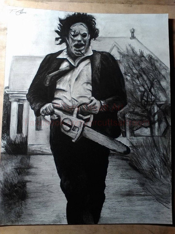 Print 11x17'' Texas Chainsaw Massacre Leatherface