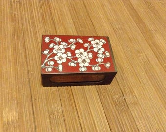 Vintage Cloisonne Matchbox