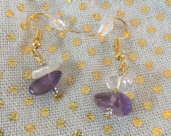 Purple Princess Earrings