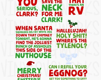 Christmas Vacation SVG FILE PACK
