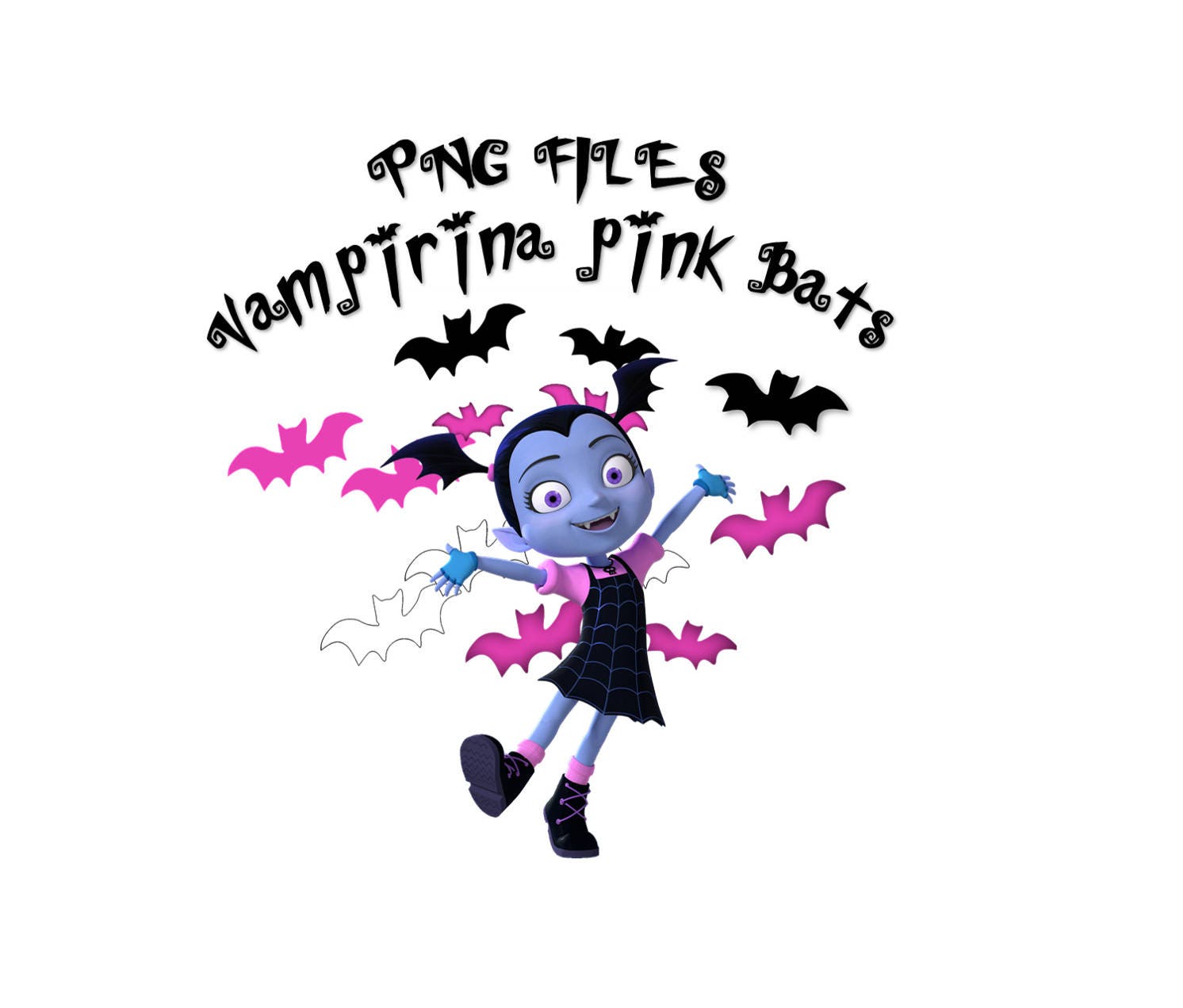 Download Vampirina PNG bats transparent background batty png files