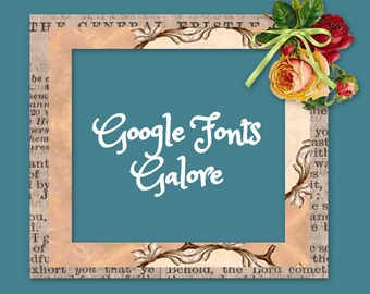 Digital How to Add or Install Google Fonts to Google Apps - Google Docs, Google Slides, Google Drawing, etc. -Tons of new Fonts every week!