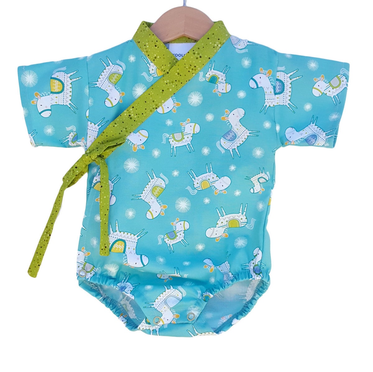 Baby Kimono Bodysuit Happy Horse Baby Outfit Cool Baby Clothes